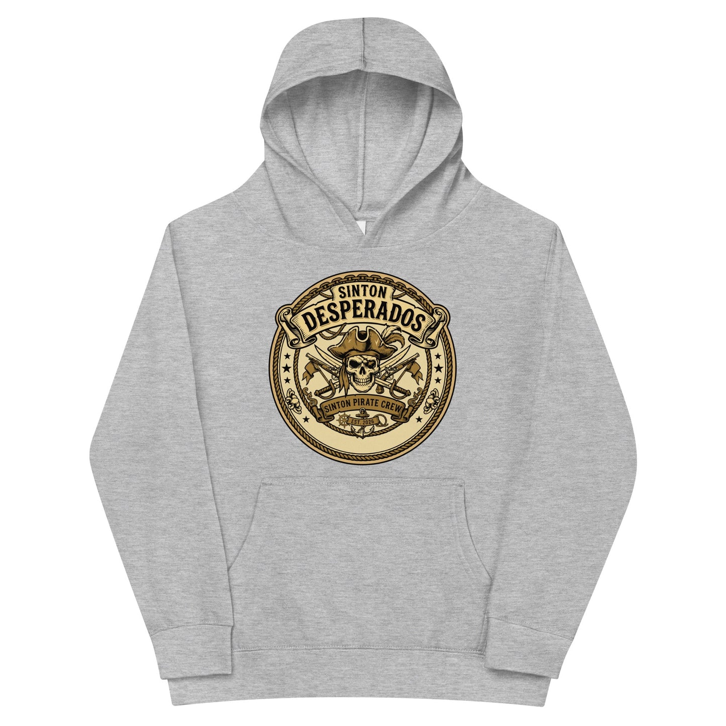 Performance | Youth Hoodie | Sinton Desperados Baseball | Badge Logo