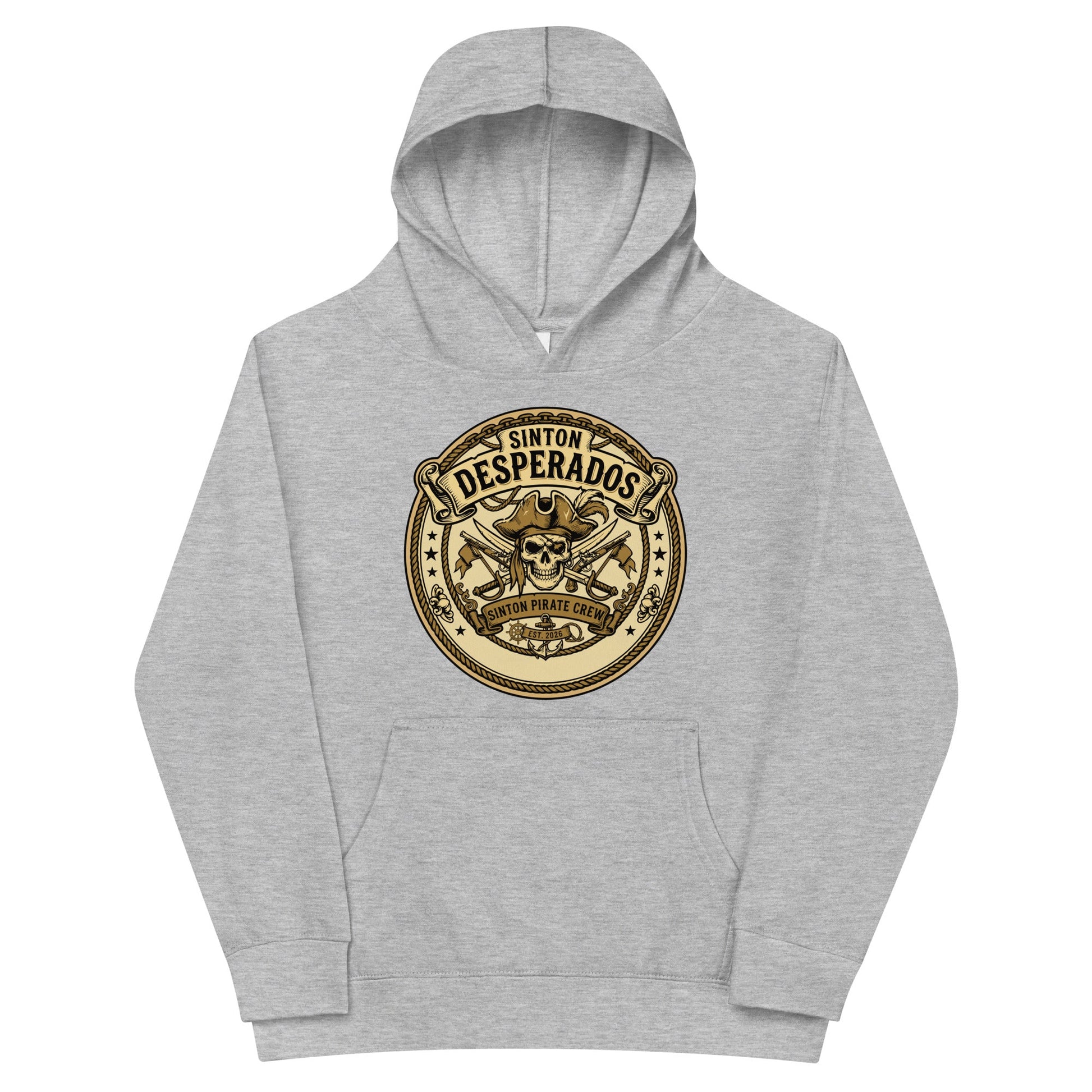Performance | Youth Hoodie | Sinton Desperados Baseball | Badge Logo