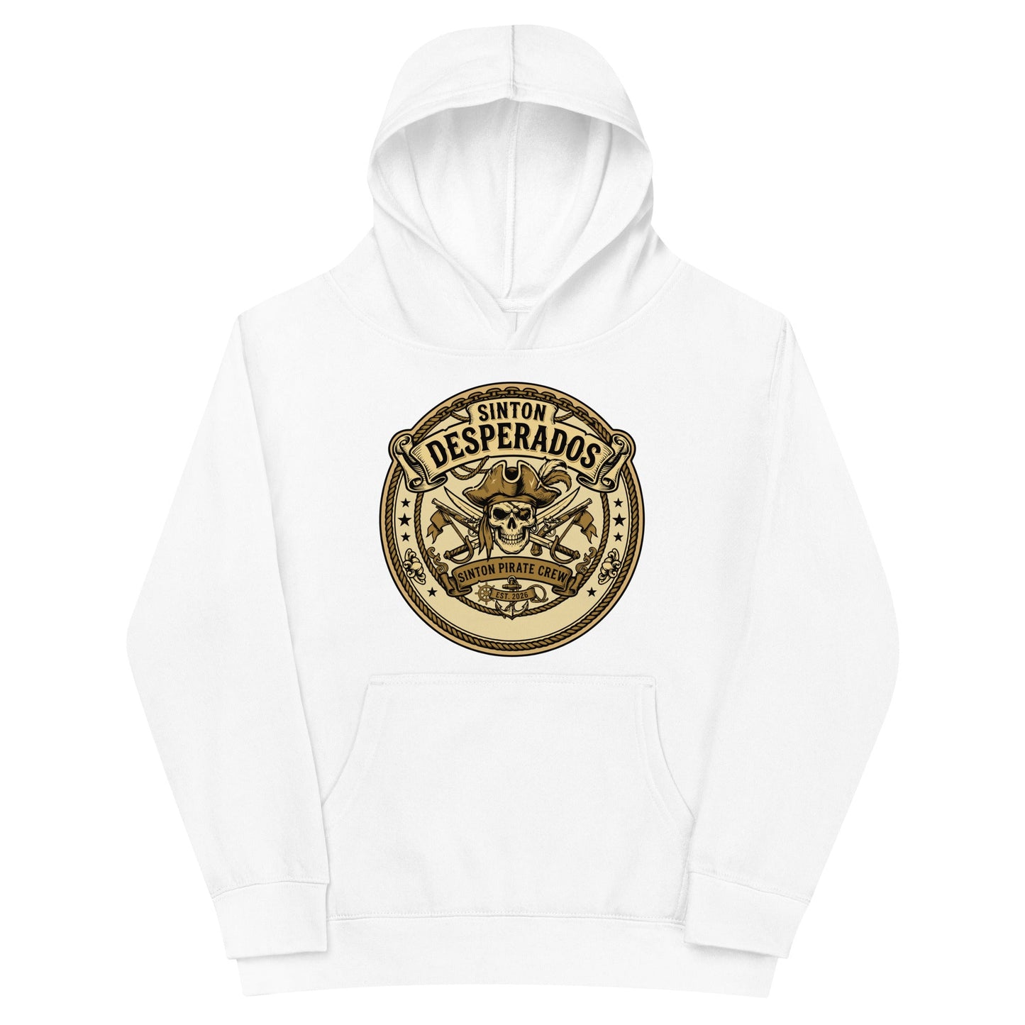 Performance | Youth Hoodie | Sinton Desperados Baseball | Badge Logo