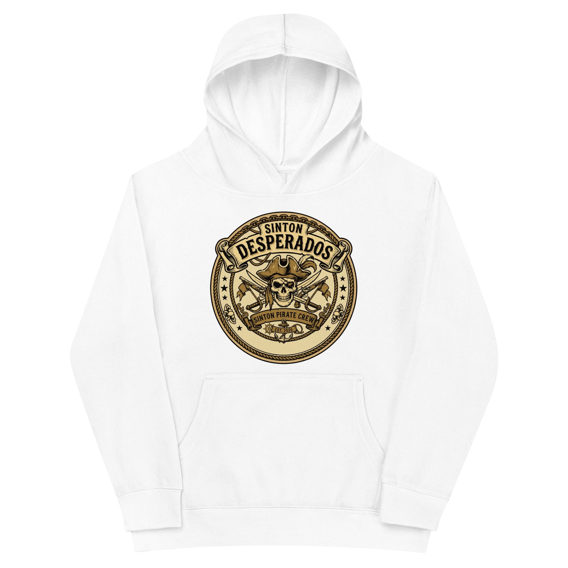 Performance | Youth Hoodie | Sinton Desperados Baseball | Badge Logo