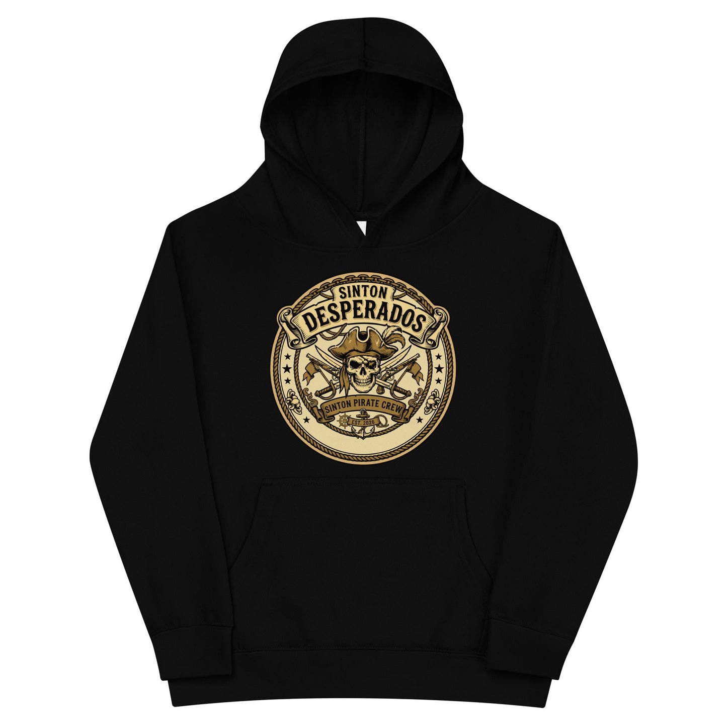 Performance | Youth Hoodie | Sinton Desperados Baseball | Badge Logo
