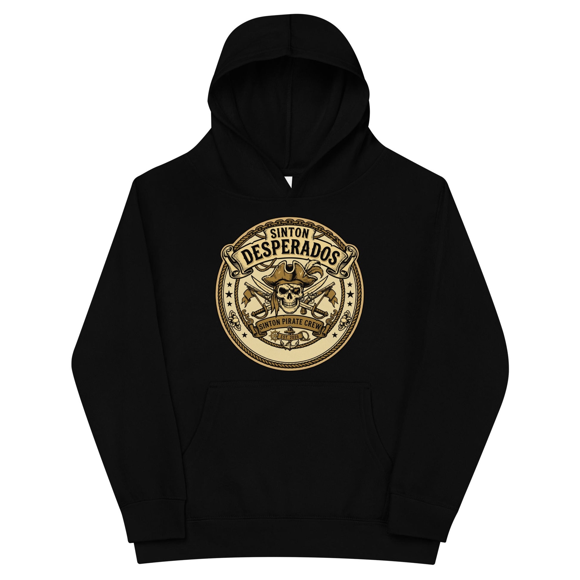 Performance | Youth Hoodie | Sinton Desperados Baseball | Badge Logo