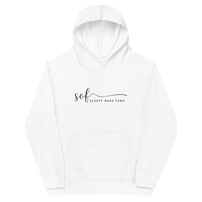 Performance | Youth Hoodie | Sleepy Oaks Farm | Script Logo