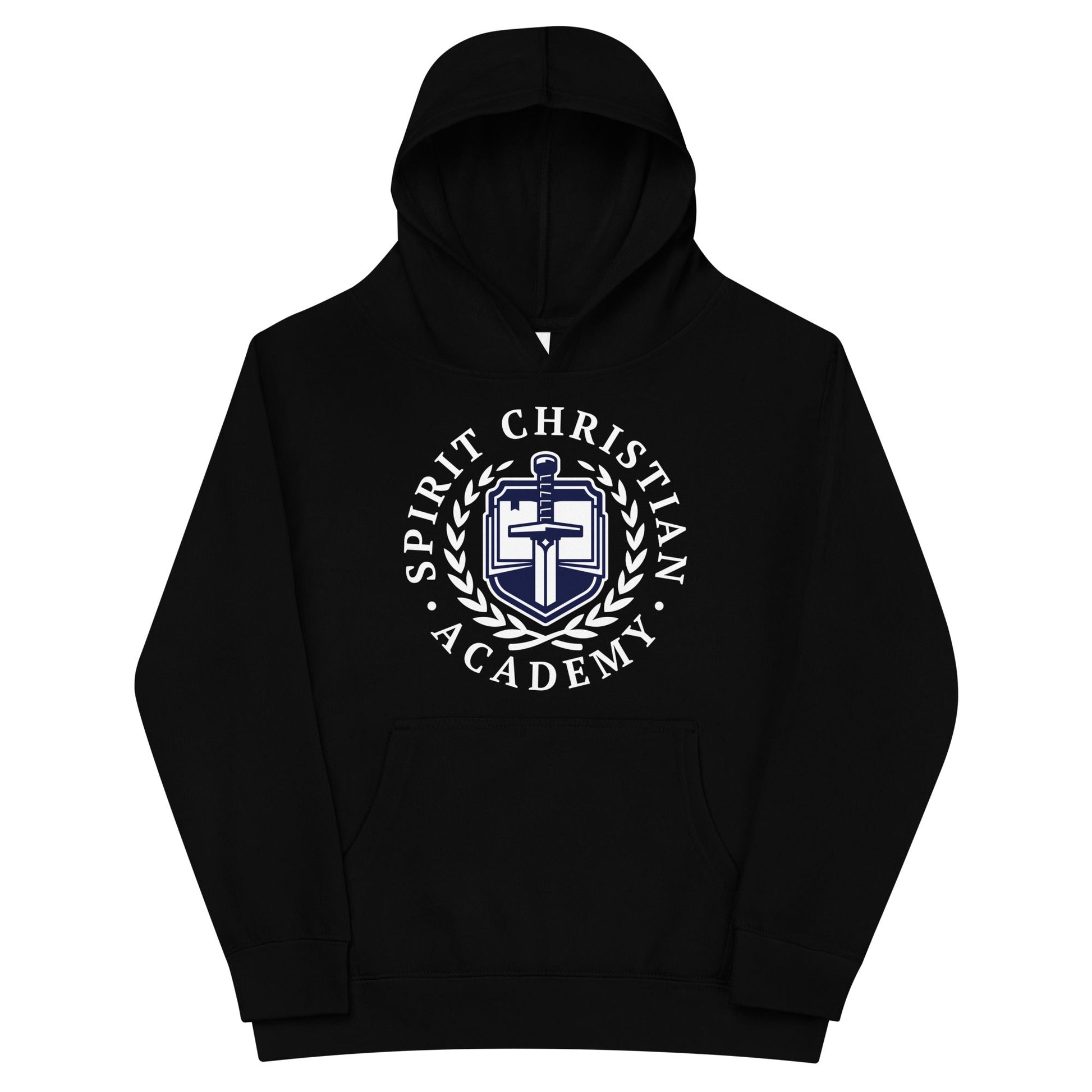 Performance | Youth Hoodie | Spirit Christian Academy | White Script Logo