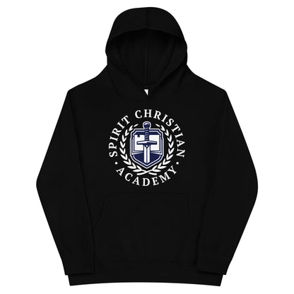 Performance | Youth Hoodie | Spirit Christian Academy | White Script Logo