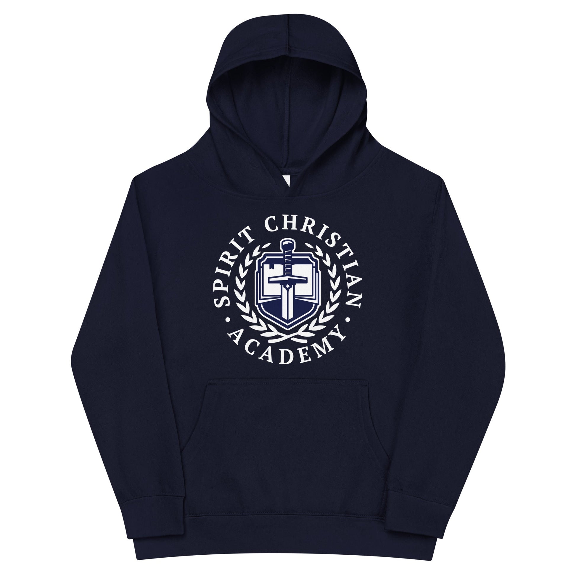 Performance | Youth Hoodie | Spirit Christian Academy | White Script Logo