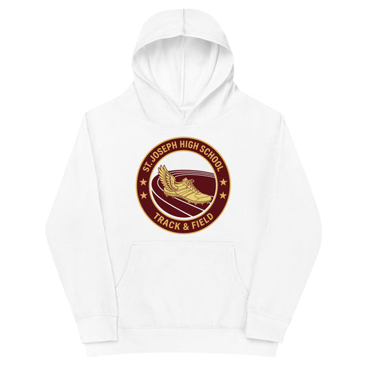 Performance | Youth Hoodie | St. Joseph High School - Track & Field | Badge Logo