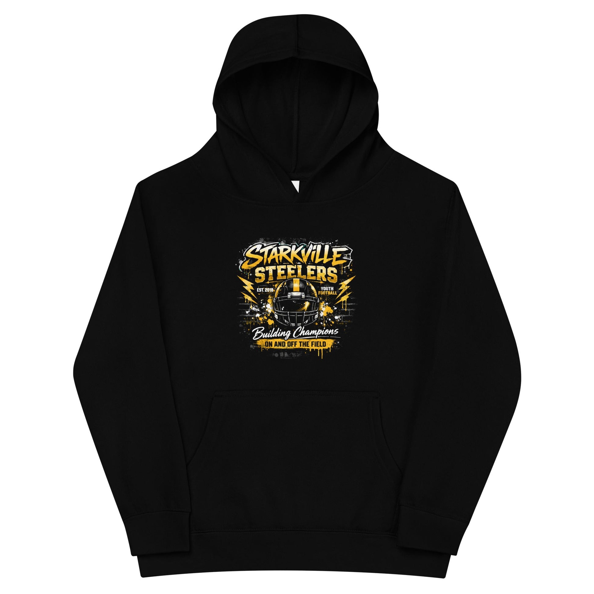Performance | Youth Hoodie | Starkville Steelers | Modern Classic Logo