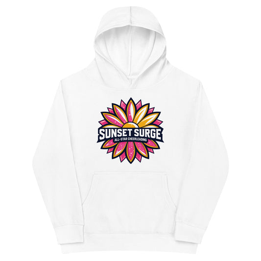 Performance | Youth Hoodie | Sunset Surge All-Star Cheerleading | Bloom Surge Logo