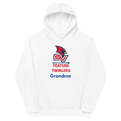 Performance | Youth Hoodie | SVSU Feature twirlers | Grandma Logo