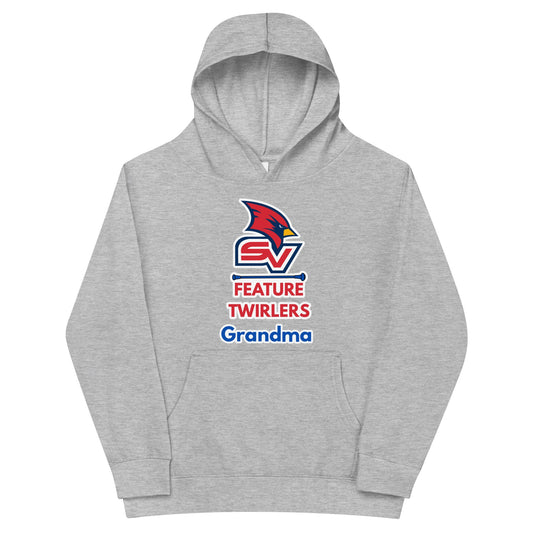 Performance | Youth Hoodie | SVSU Feature twirlers | Grandma Logo