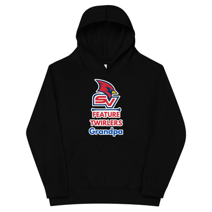 Performance | Youth Hoodie | SVSU Feature twirlers | Grandpa Logo