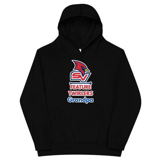Performance | Youth Hoodie | SVSU Feature twirlers | Grandpa Logo