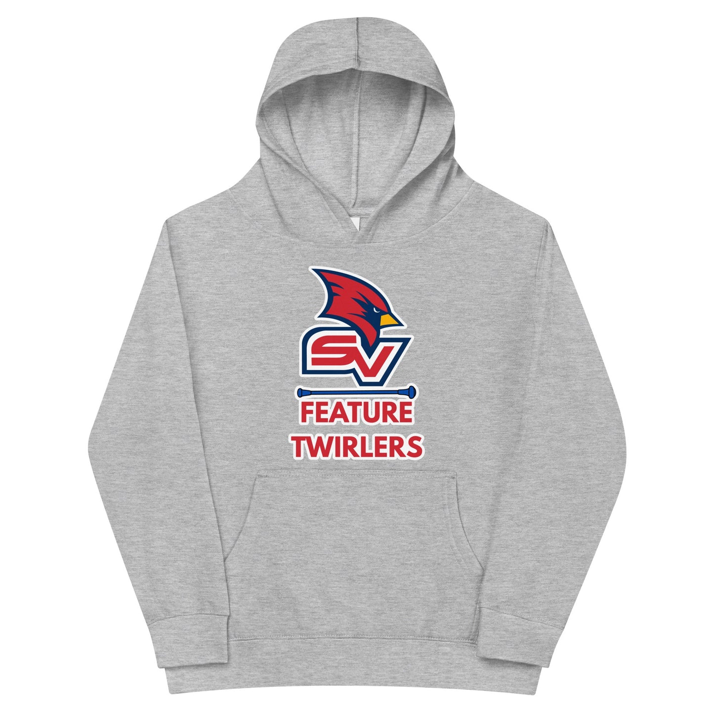 Performance | Youth Hoodie | SVSU Feature twirlers | Icon Logo