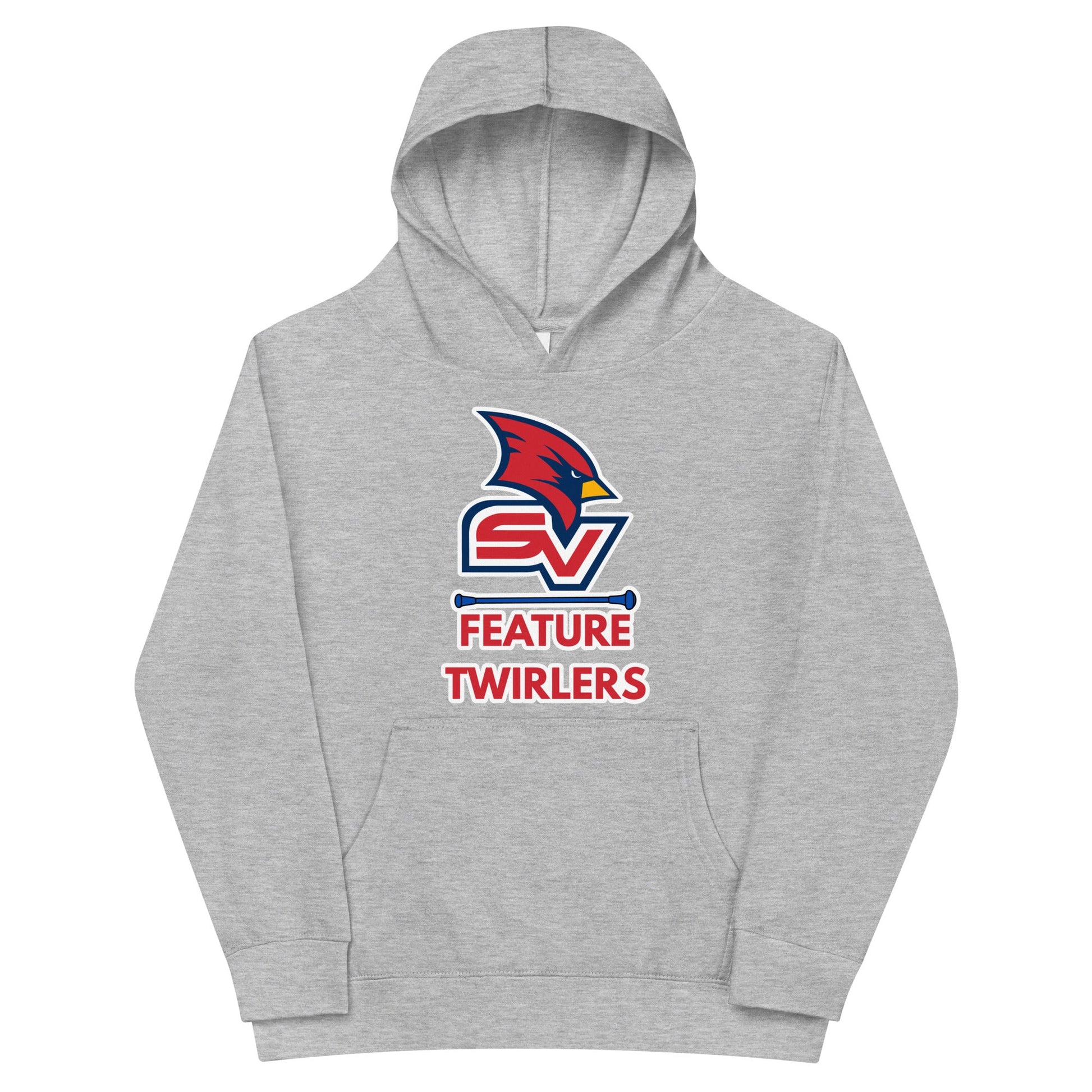Performance | Youth Hoodie | SVSU Feature twirlers | Icon Logo