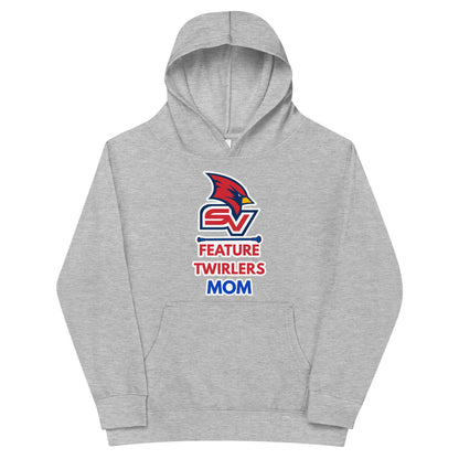 Performance | Youth Hoodie | SVSU Feature twirlers | Mom Logo
