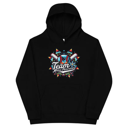Performance | Youth Hoodie | Team Native American | Tribal Emblem Logo