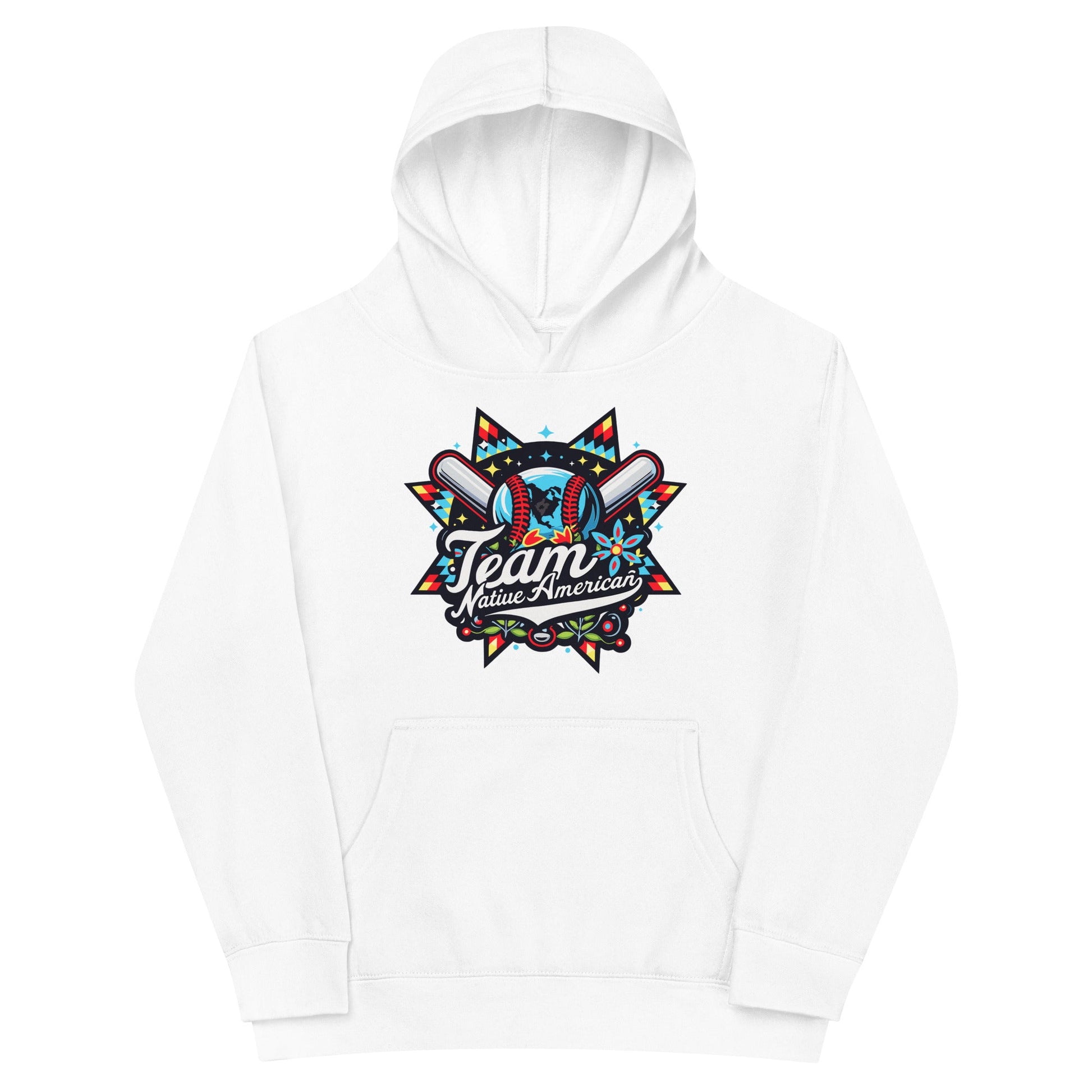 Performance | Youth Hoodie | Team Native American | Tribal Emblem Logo