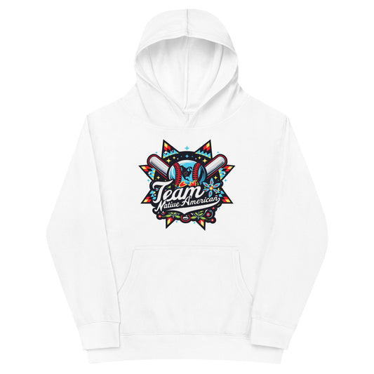 Performance | Youth Hoodie | Team Native American | Tribal Emblem Logo