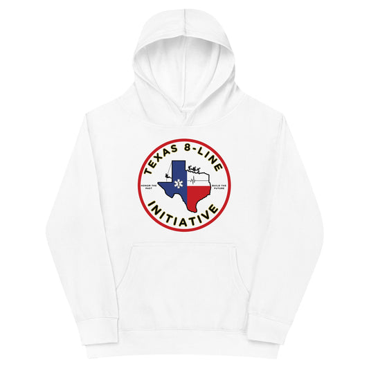 Performance | Youth Hoodie | Texas 8 - Line Initiative | Badge Logo