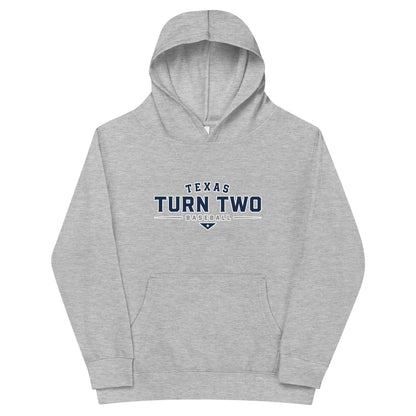 Performance | Youth Hoodie | Texas Turn Two Baseball | Modern Script Logo