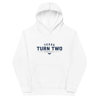 Performance | Youth Hoodie | Texas Turn Two Baseball | Modern Script Logo