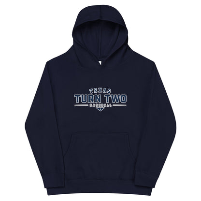 Performance | Youth Hoodie | Texas Turn Two Baseball | Modern Script Logo