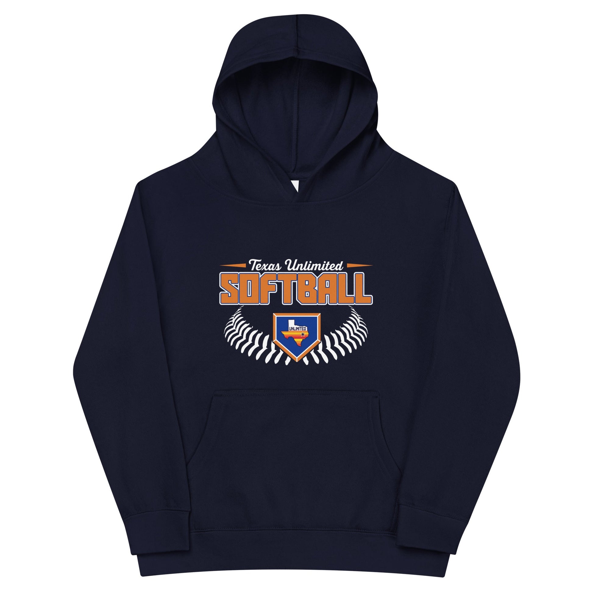 Performance | Youth Hoodie | Texas Unlimited | Softball Logo
