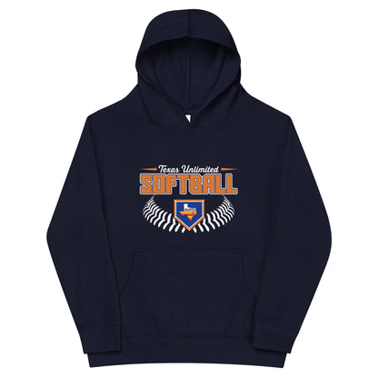 Performance | Youth Hoodie | Texas Unlimited | Softball Logo