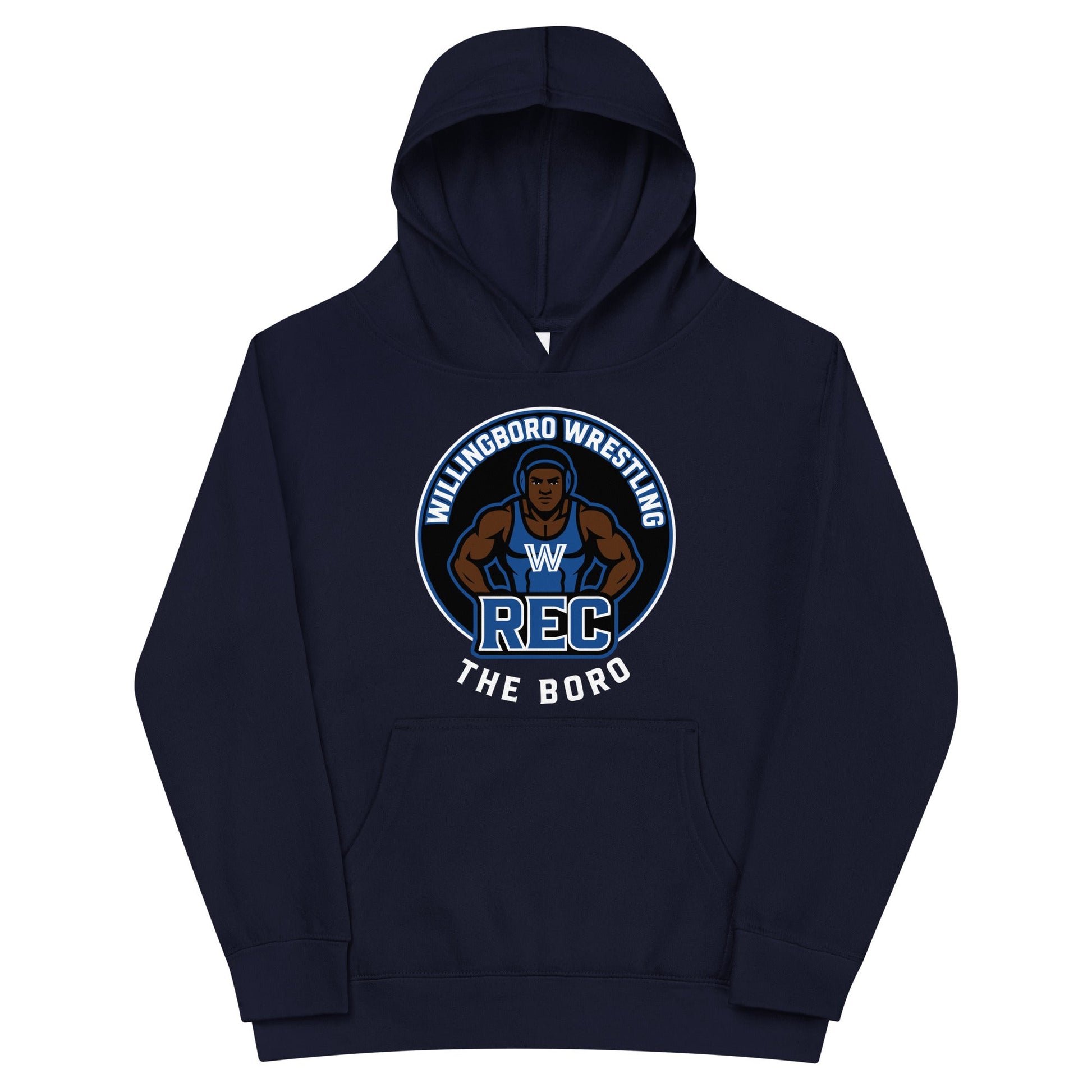 Performance | Youth Hoodie | The Boro Brand | Wrestler Logo