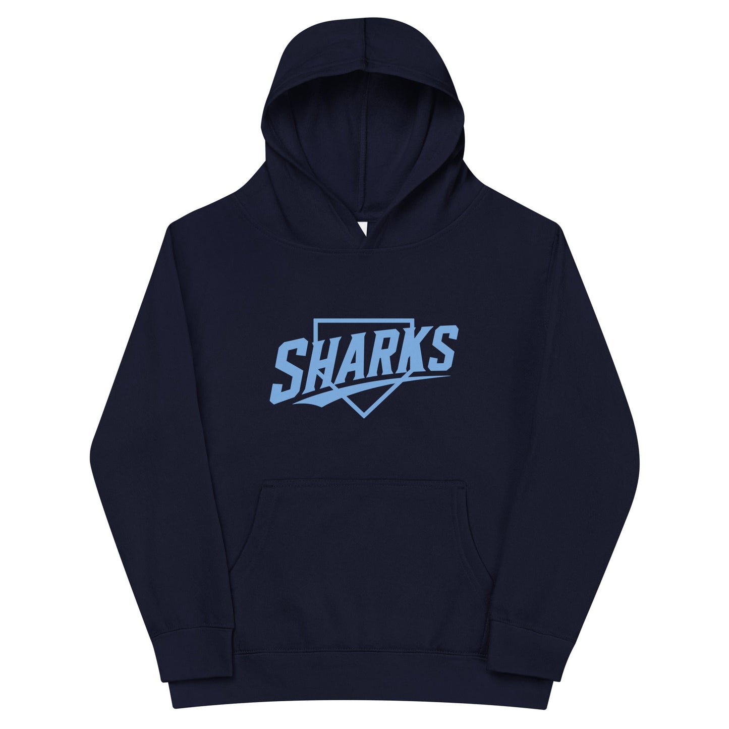 Performance | Youth Hoodie | The Sharks Baseball Team | Crest Logo