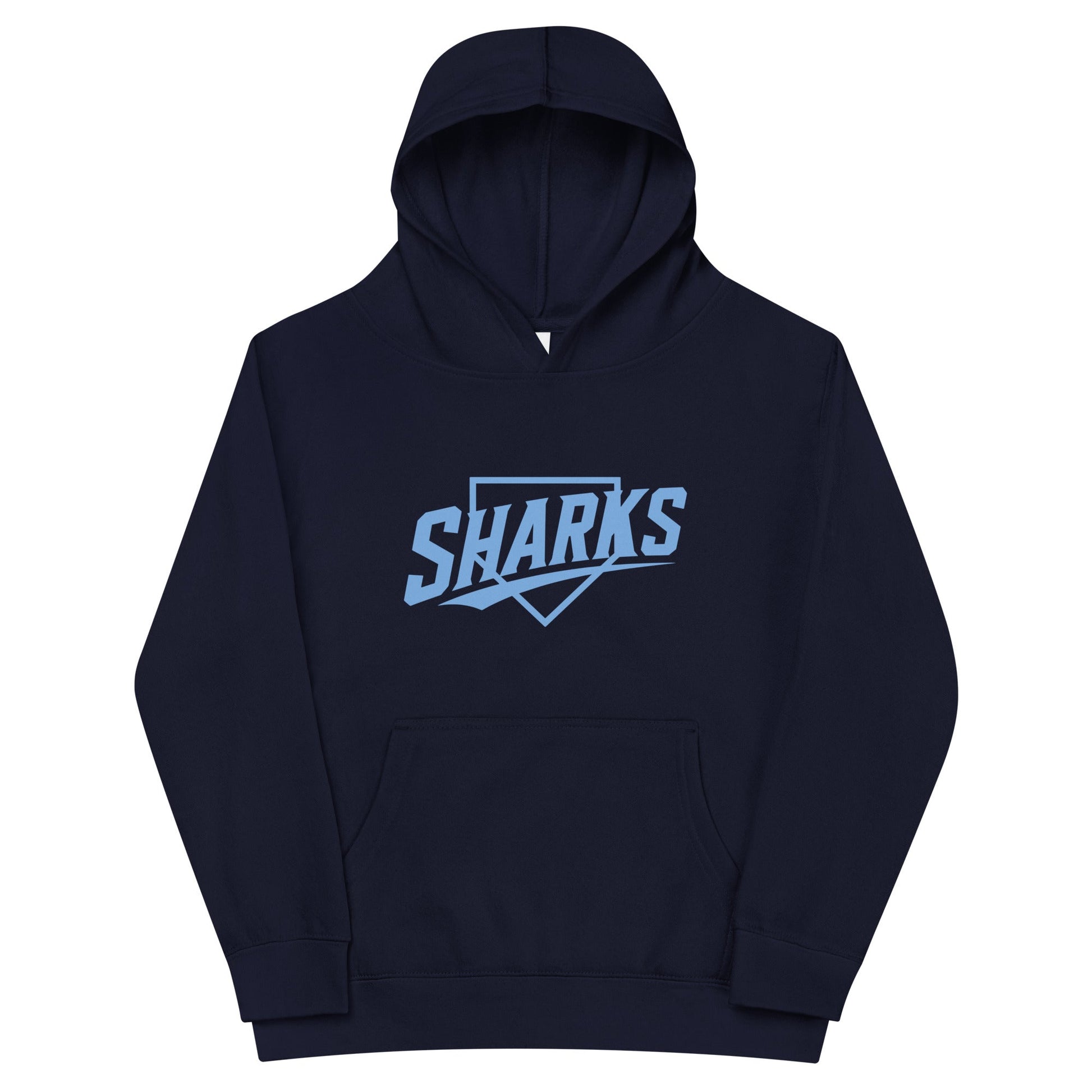 Performance | Youth Hoodie | The Sharks Baseball Team | Crest Logo