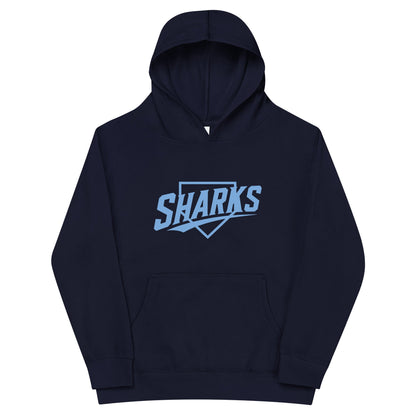 Performance | Youth Hoodie | The Sharks Baseball Team | Crest Logo