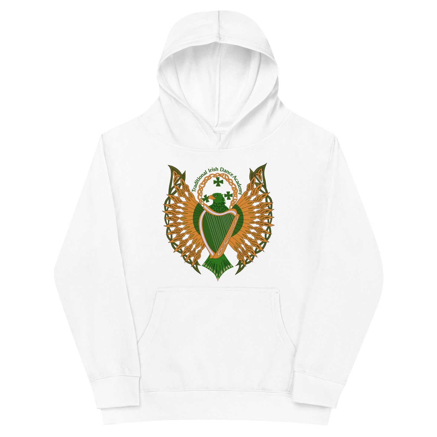 Performance | Youth Hoodie | The Traditional Irish Dance Academy | Logo