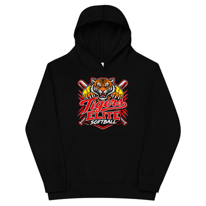 Performance | Youth Hoodie | Tigers Elite Softball | Emblem Logo