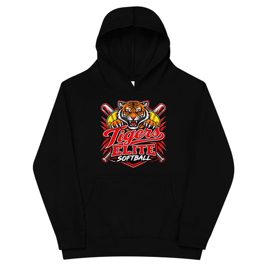 Performance | Youth Hoodie | Tigers Elite Softball | Emblem Logo