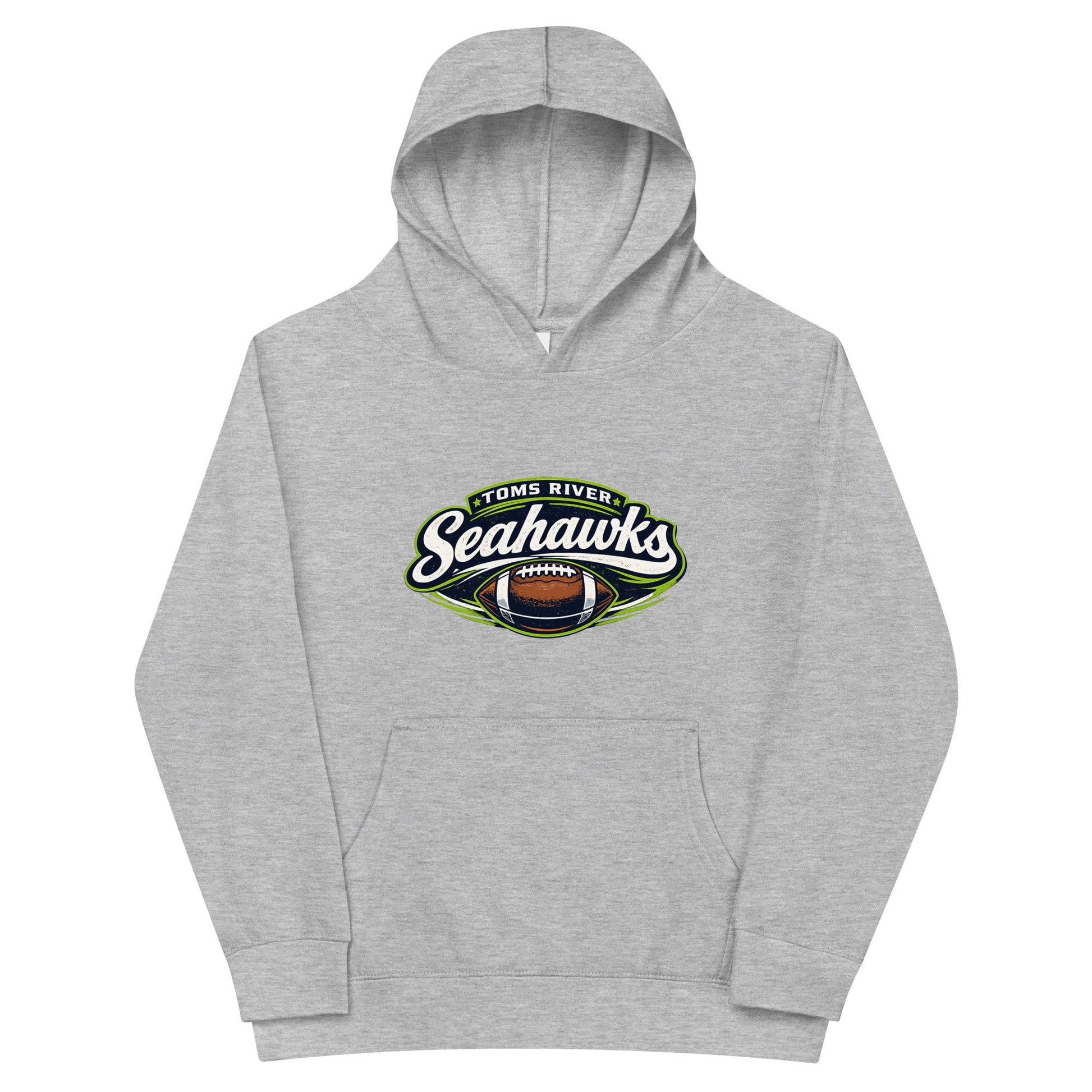 Performance | Youth Hoodie | Toms River Seahawks | Football Emblem Logo