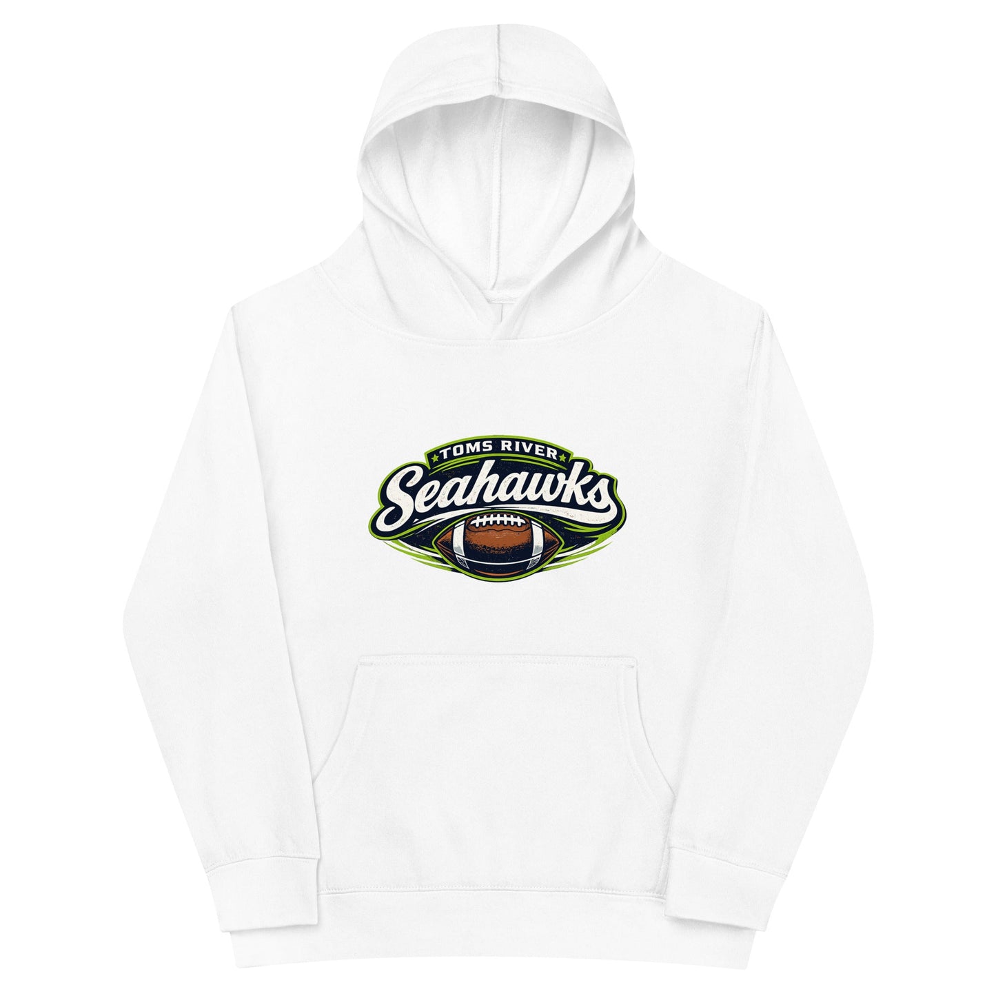 Performance | Youth Hoodie | Toms River Seahawks | Football Emblem Logo