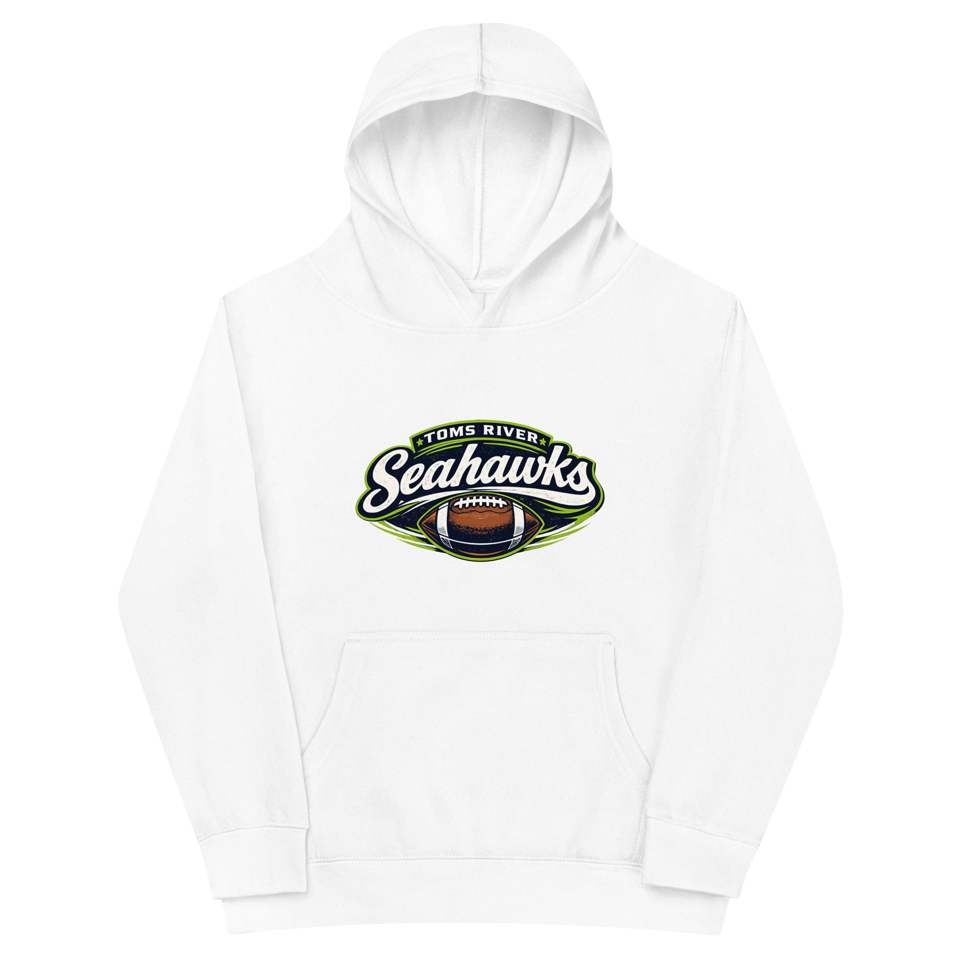 Performance | Youth Hoodie | Toms River Seahawks | Football Emblem Logo