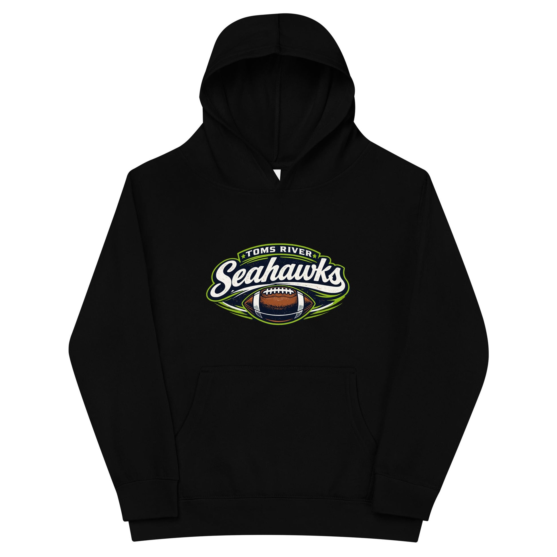 Performance | Youth Hoodie | Toms River Seahawks | Football Emblem Logo