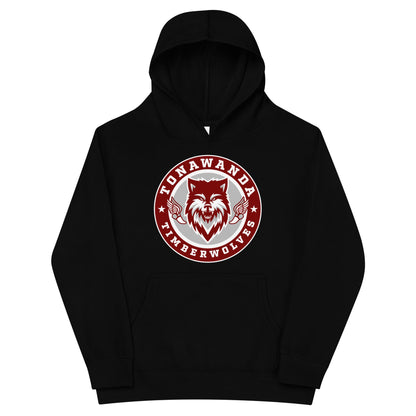 Performance | Youth Hoodie | Tonawanda High School Track and Field | Mascot Badge Logo