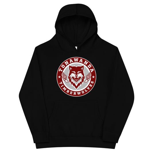 Performance | Youth Hoodie | Tonawanda High School Track and Field | Mascot Badge Logo