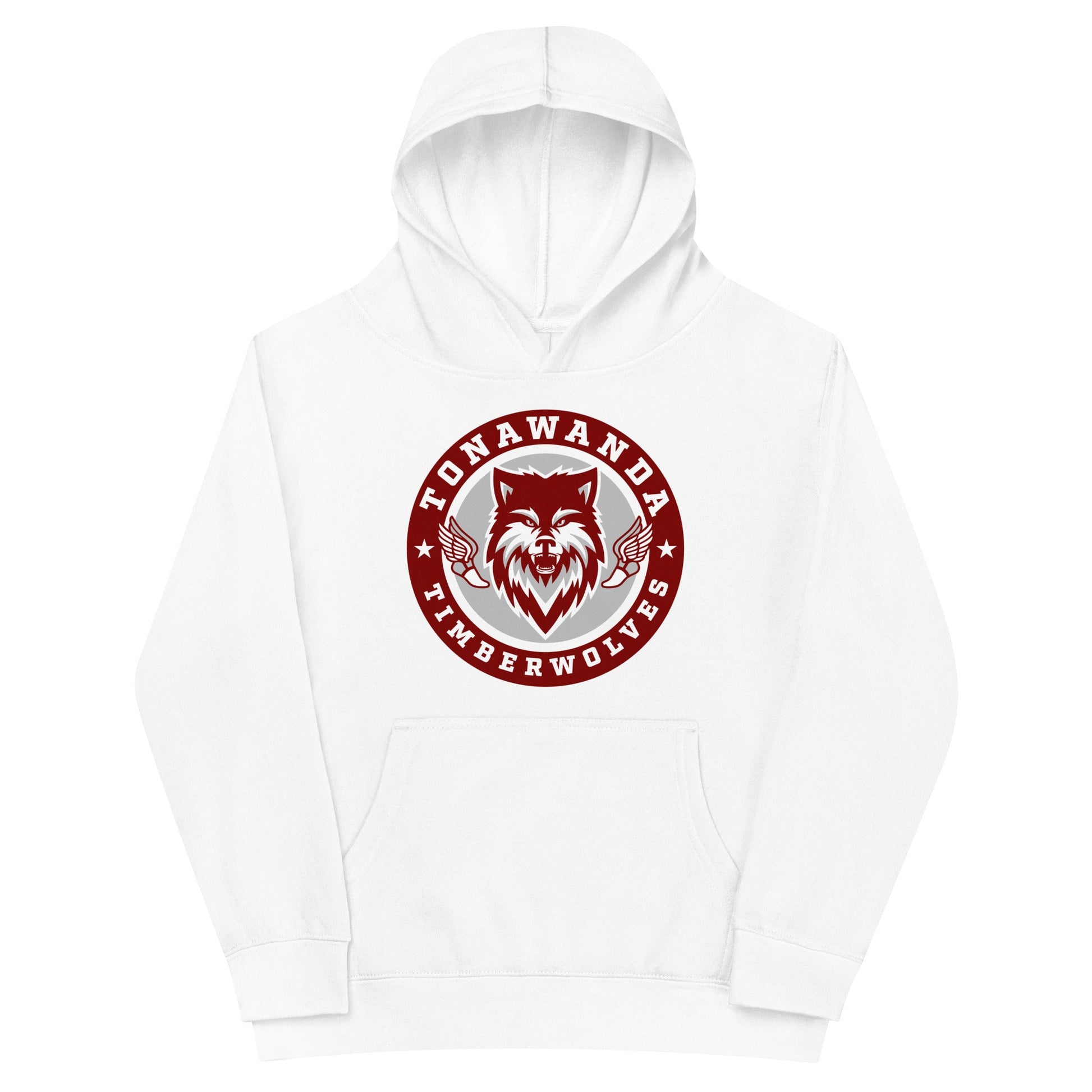 Performance | Youth Hoodie | Tonawanda High School Track and Field | Mascot Badge Logo