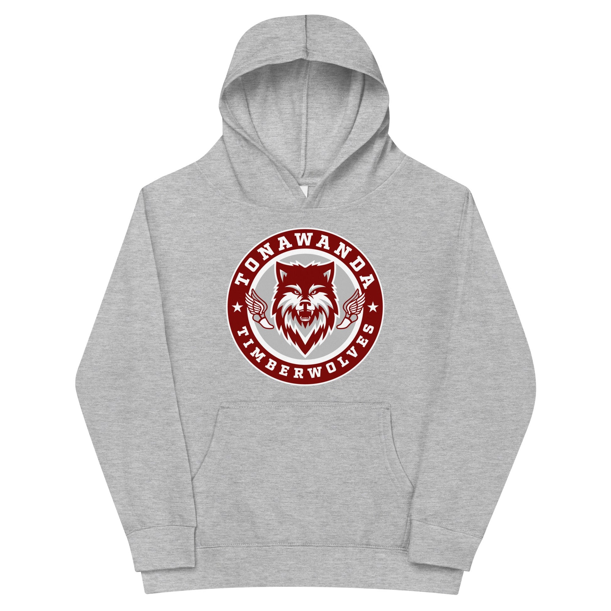 Performance | Youth Hoodie | Tonawanda High School Track and Field | Mascot Badge Logo