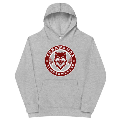 Performance | Youth Hoodie | Tonawanda High School Track and Field | Mascot Badge Logo