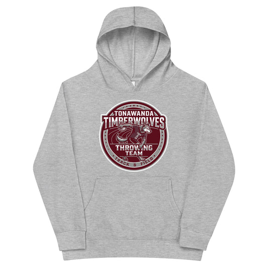 Performance | Youth Hoodie | Tonawanda High School Track and Field | Throwing Team Logo