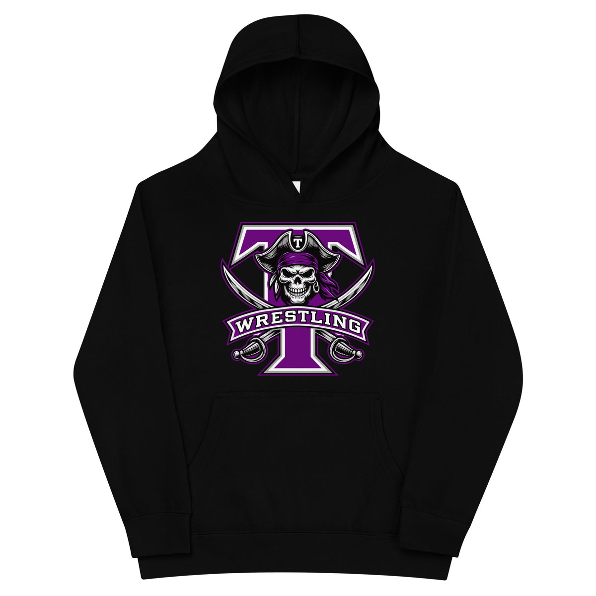Performance | Youth Hoodie | Tottenville wrestling club | Emblem Logo