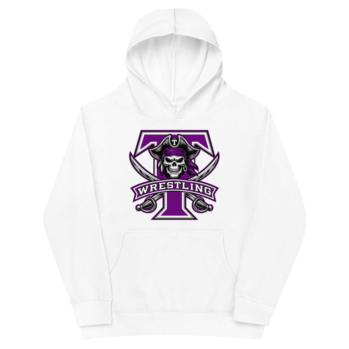 Performance | Youth Hoodie | Tottenville wrestling club | Emblem Logo