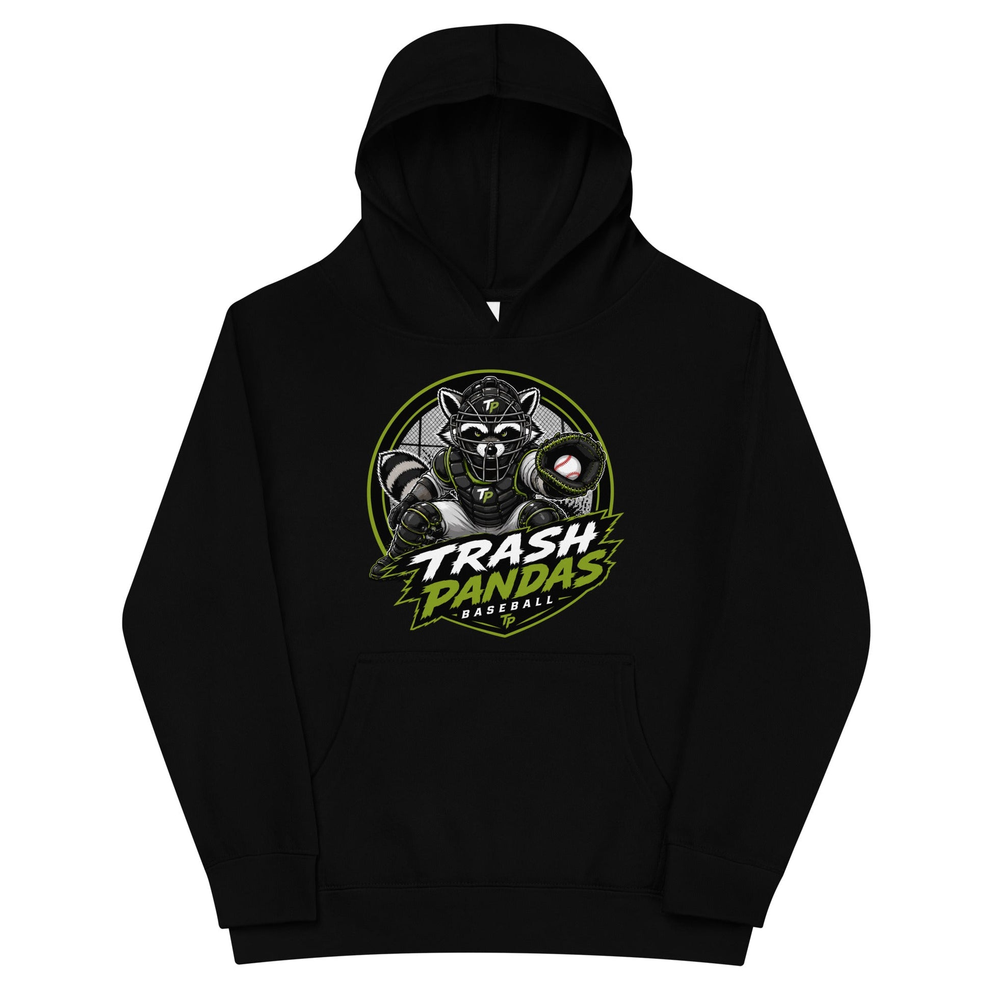 Performance | Youth Hoodie | Trash Pandas Baseball Organization | Athletics Logo