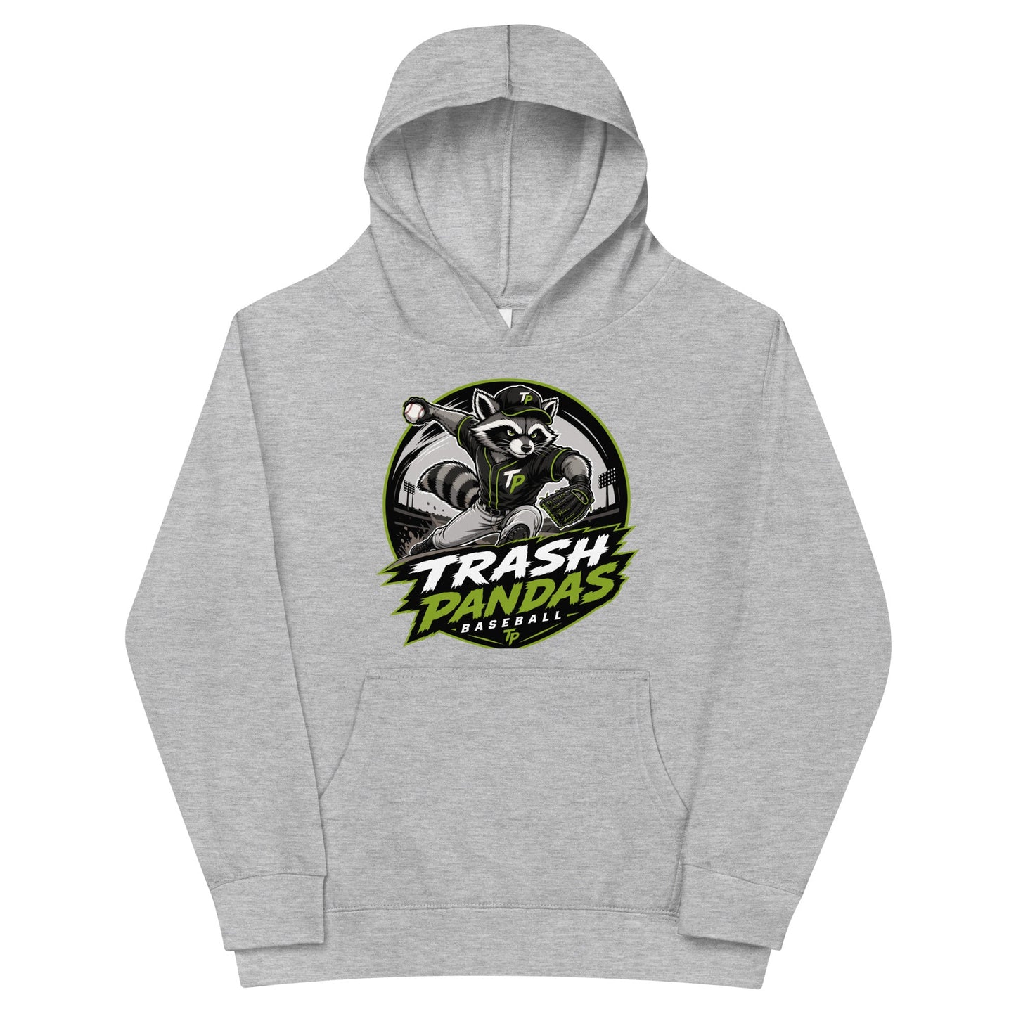 Performance | Youth Hoodie | Trash Pandas Baseball Organization | Vanguard Logo